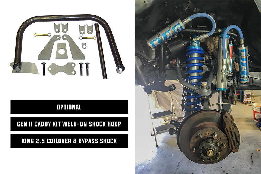 Total Chaos Gen 2 Caddy Kit Weld On Shock Hoop for 4Runner (1986-1995)
