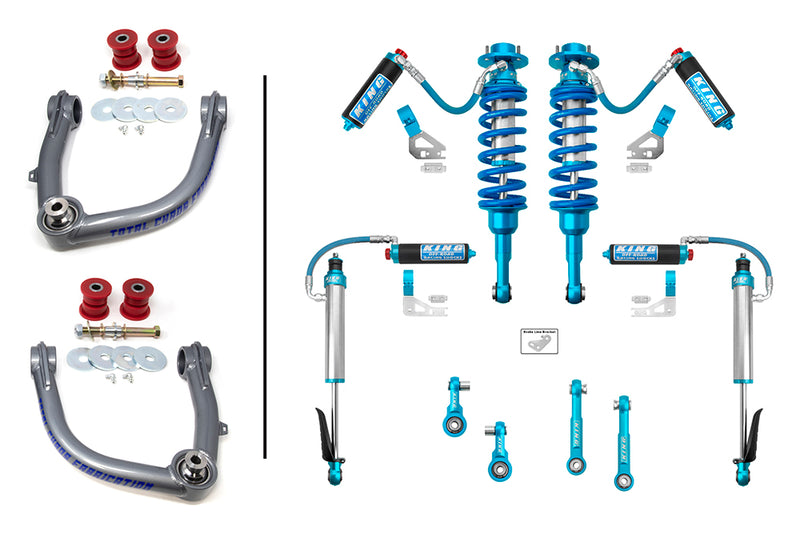 Total Chaos Lift Kit W/Front & Rear 2.5 Inch Diameter King Shocks For 4Runner (2025-Current)