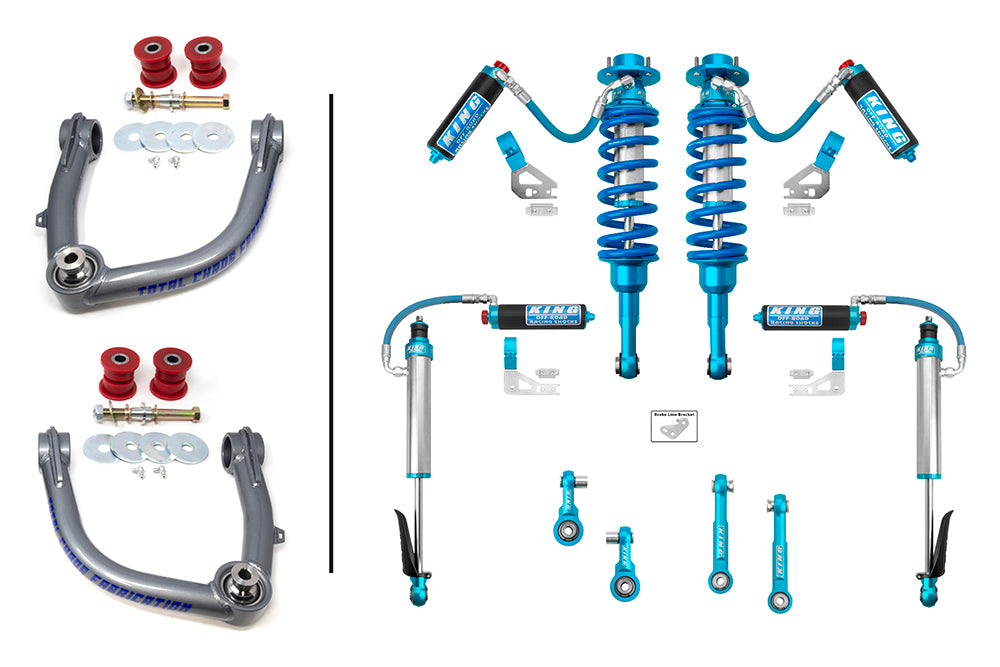 Total Chaos Lift Kit W/Front & Rear 2.5 Inch Diameter King Shocks for 4Runner (2025-Current)