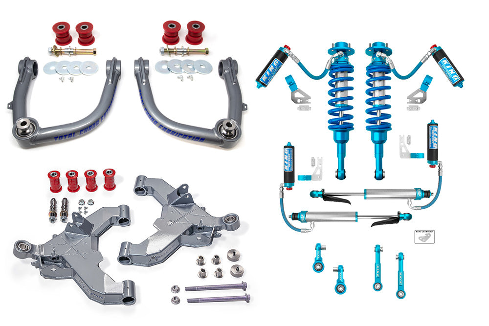 Total Chaos Mid Travel Lift Kit W/Front & Rear 2.5″ King Shocks For 4Runner (2025-Current)
