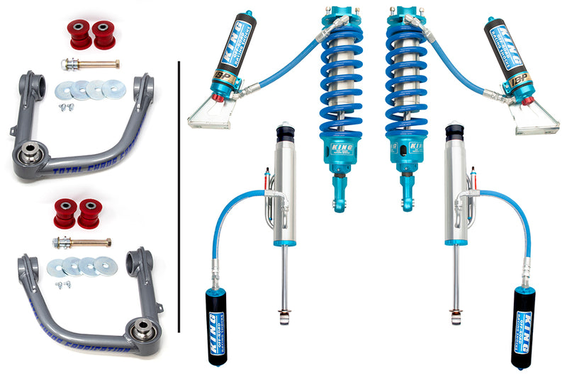 Total Chaos UCA W/Adjustable 3.0″ Coilover Front and Rear Shocks For 4Runner (2003-2009)