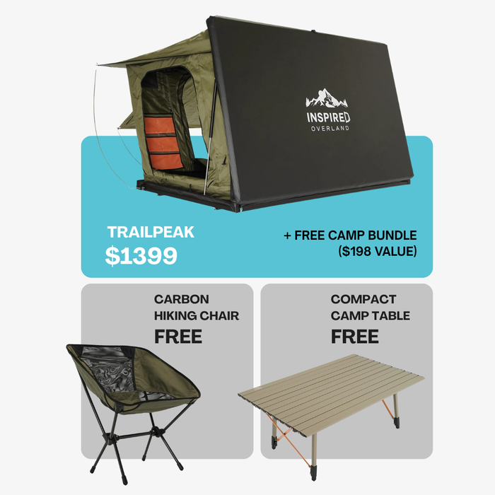 Inspired Overland Trailpeak Rooftop Tent