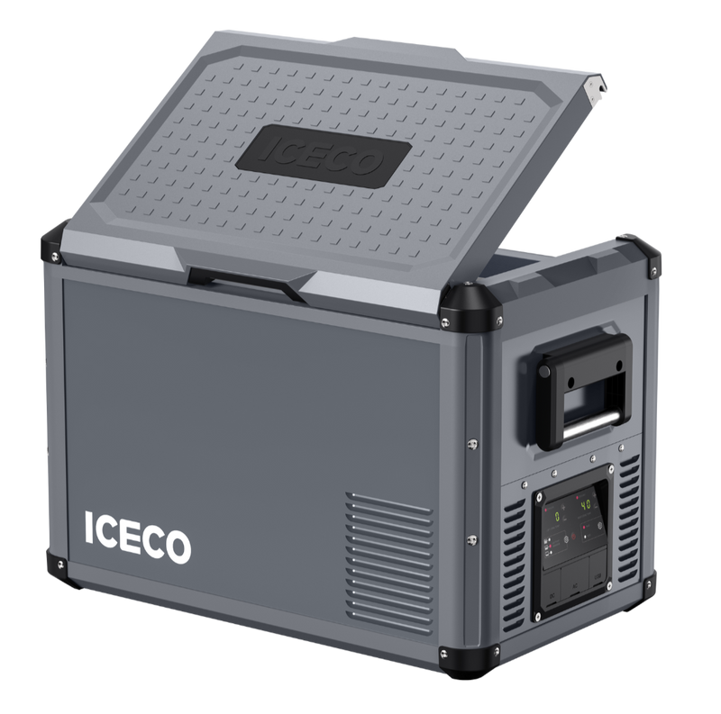 ICECO VL45ProD Dual Zone Portable Freezer Gray