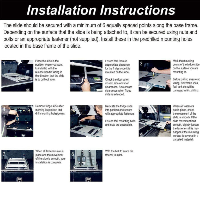 ICECO APL55/VL60PRO Mounting Slide