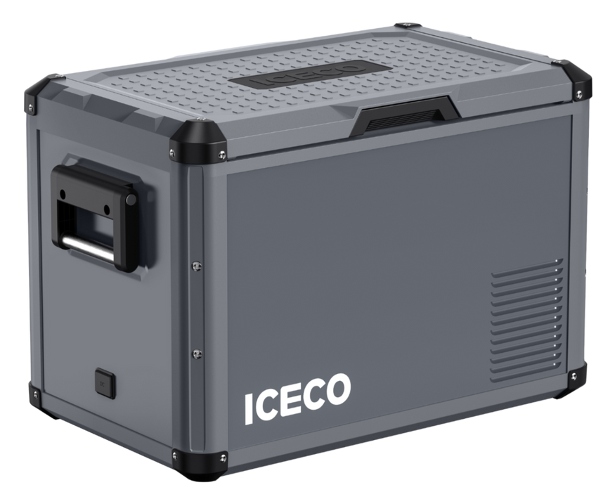 ICECO VL45ProD Dual Zone Portable Freezer Gray