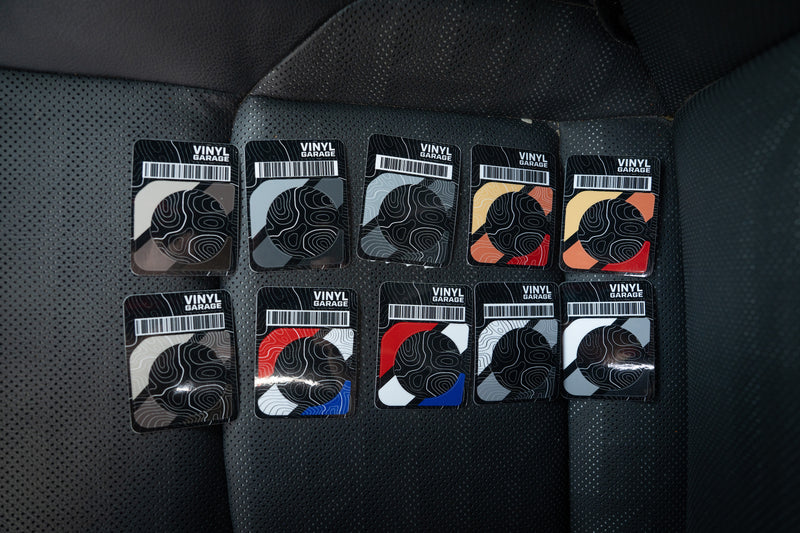 Vinyl Garage Start/Stop Button Overlay For 4Runner (2025-Current)