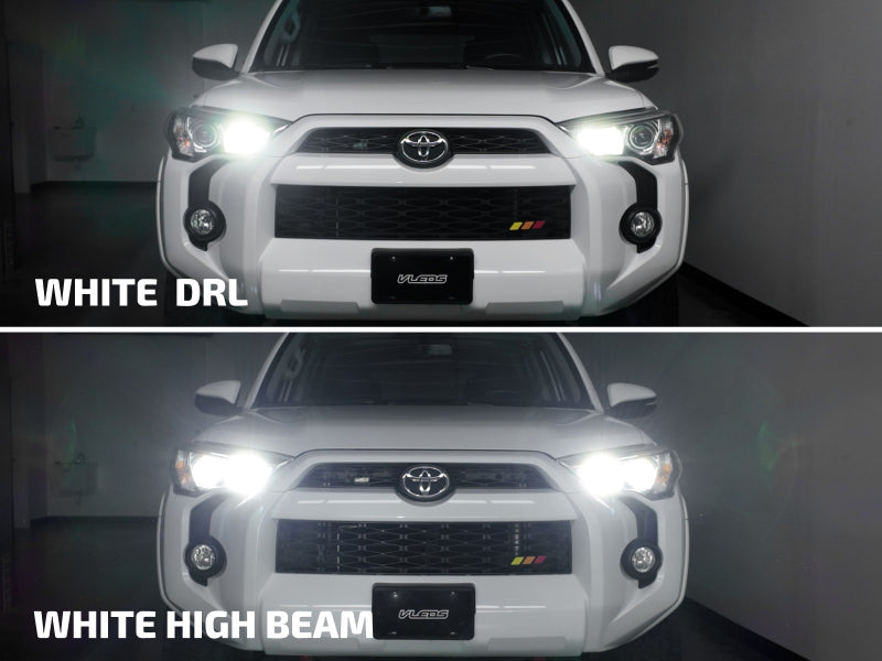 Vleds Pwm DRL High Beam Led Kit Full High Beam Output For 4Runner (2014-2021)