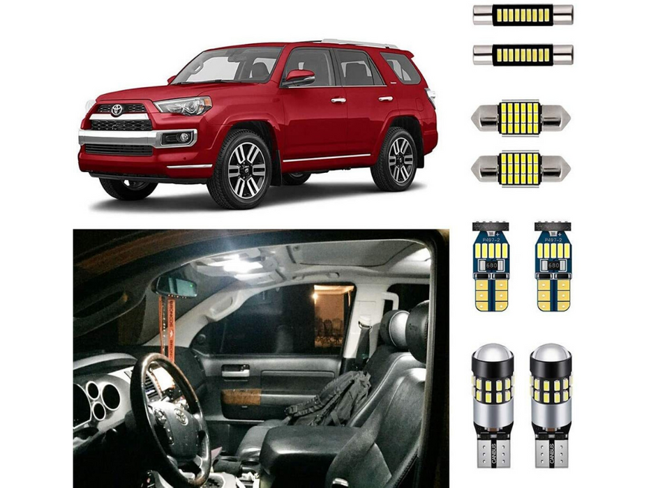 Cali Raised 16pc LED Bulb Replacement Kit For 4Runner (2010-2024)