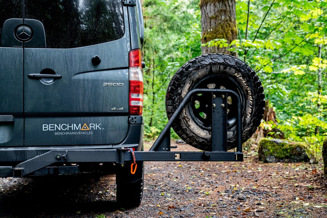 RIG'd UltraSwing® Mega-Fit Spare Tire Hitch Mount