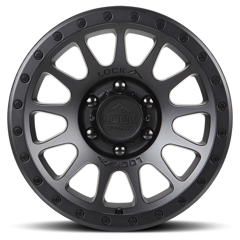 Lock Off-Road Wheels Yosemite Matte Black
