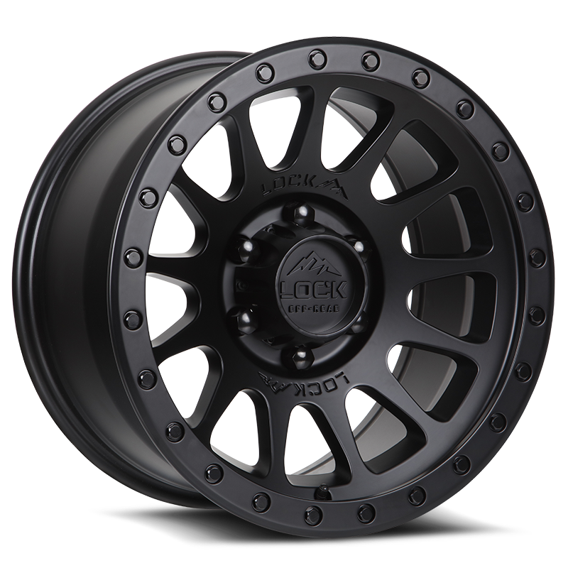 Lock Off-Road Wheels Yosemite Matte Black