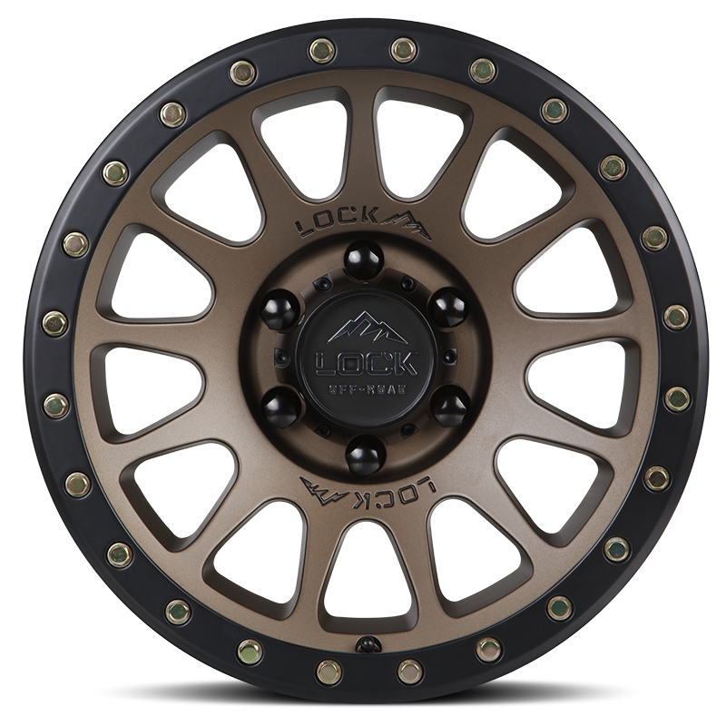 Lock Off-Road Wheels Yosemite Matte Desert Bronze