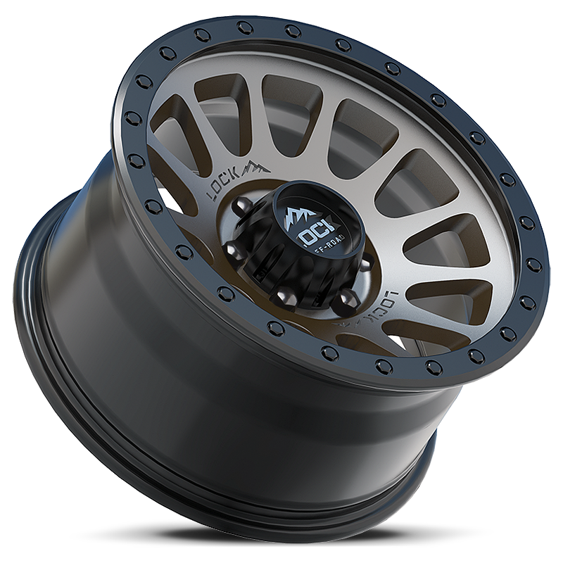 Lock Off-Road Wheels Yosemite Matte Grey
