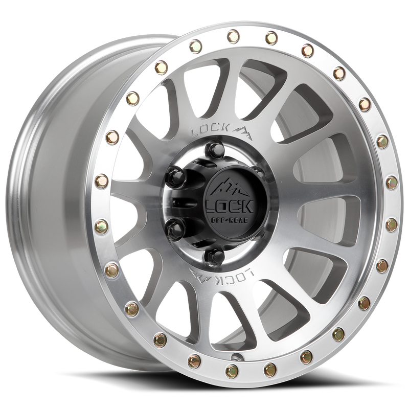 Lock Off-Road Wheels Yosemite Machine Face Polish