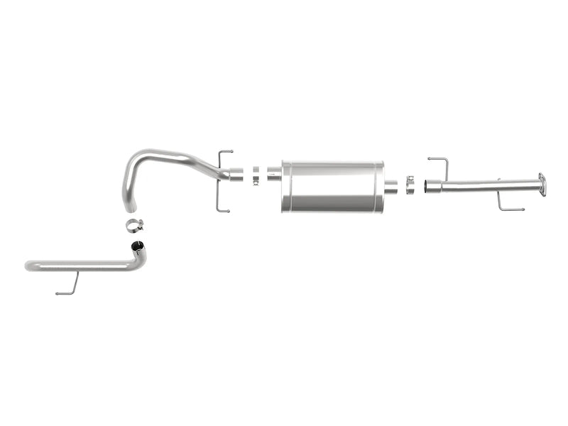 aFe MACH Force-Xp Hi-Tuck 2-1/2 IN 409 Stainless Steel Cat-Back Exhaust System For 4Runner (2010-2024)