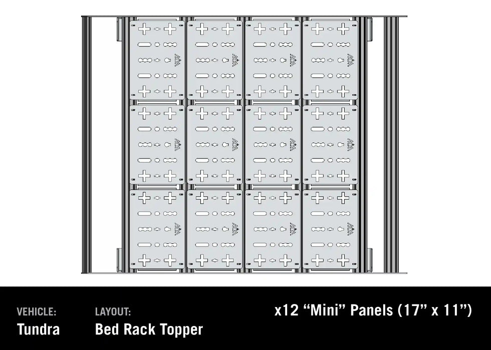 Backwoods DRIFTR Roof Rack Deck Accessory Panels
