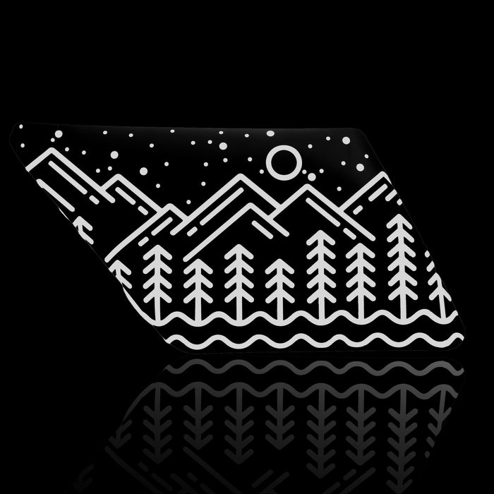 Rear Quarter Panel Window Decals For 4Runner (2025-Current)