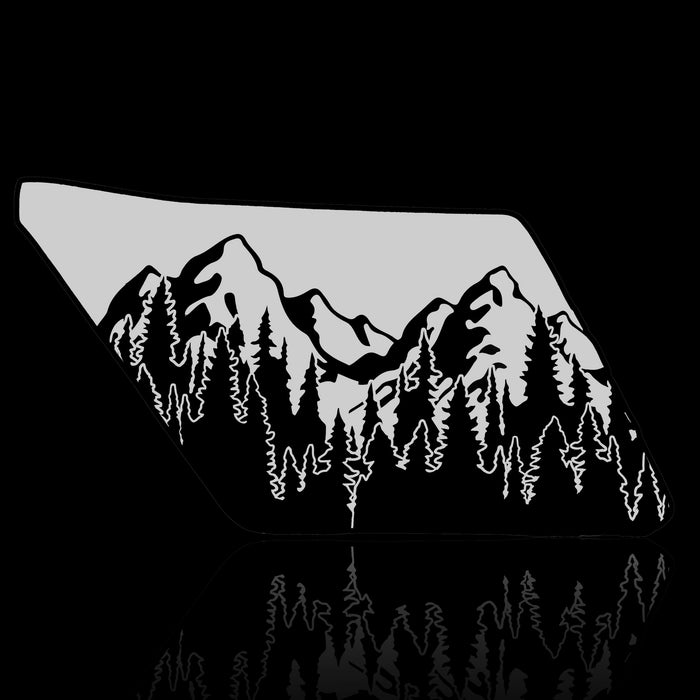 Rear Quarter Panel Window Decals For 4Runner (2025-Current)