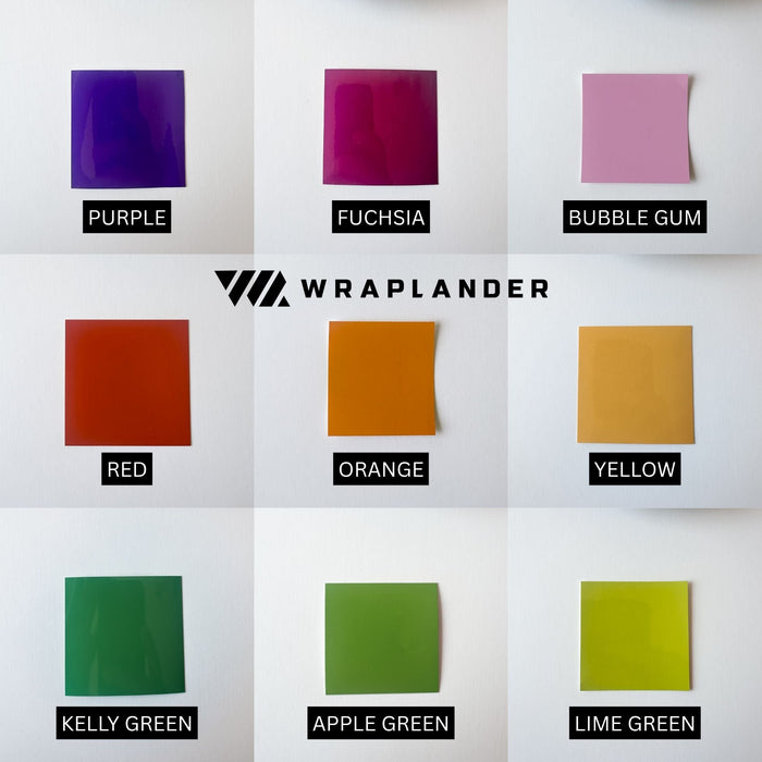 Wraplander DIY Topography Vinyl Wrap Full Car Kit