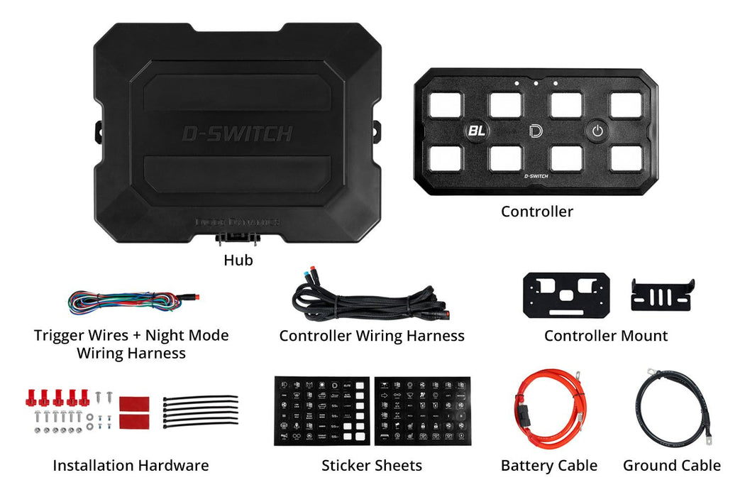 Diode Dynamics D-Switch 8-Channel Switch Panel for 4Runner