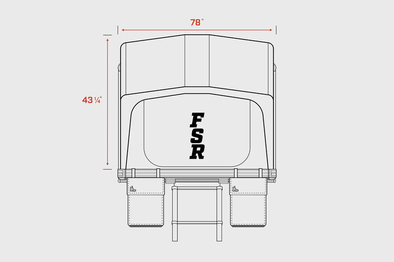 Freespirit RecreationNova King Rooftop Tent