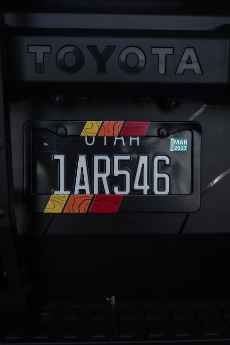 4Runner Lifestyle Heritage License Plate Frame For 4Runner