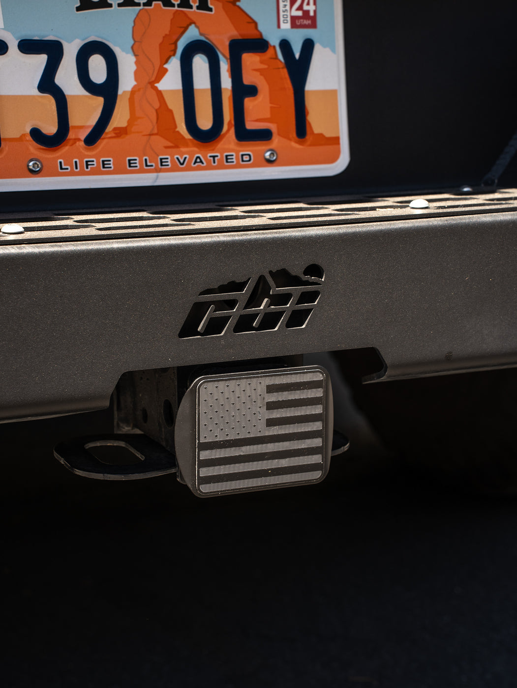American Flag Hitch Cover — 4Runner Lifestyle
