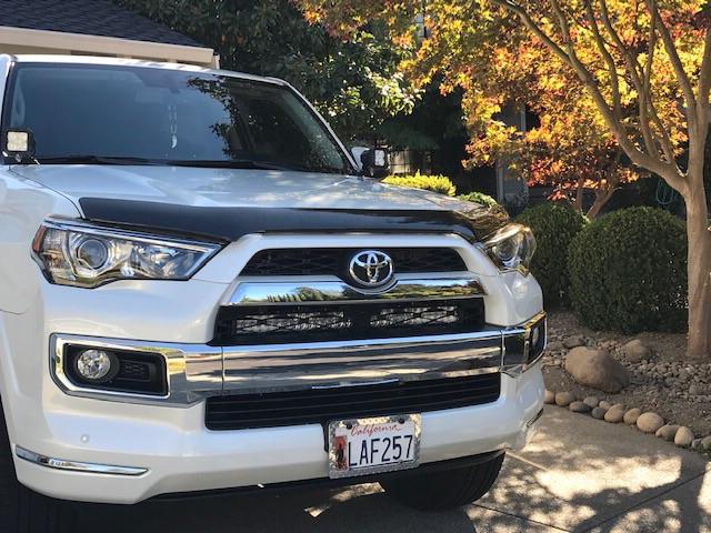Cali Raised Hidden Grille Led Light Bar Brackets Kit For 4Runner (2014-2024)