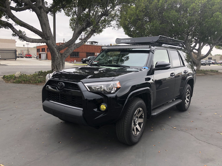 Cali Raised 52" Curved LED Light Bar Roof Mounting Brackets For 4Runner (2003-2024)