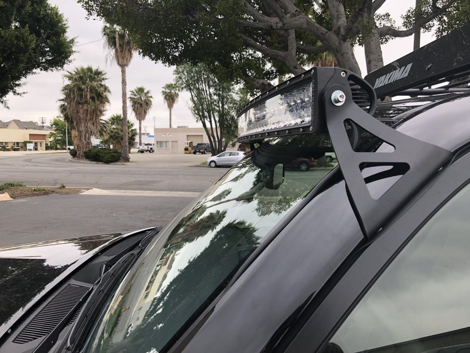Cali Raised 52" Curved LED Light Bar Roof Mounting Brackets For 4Runner (2003-2024)
