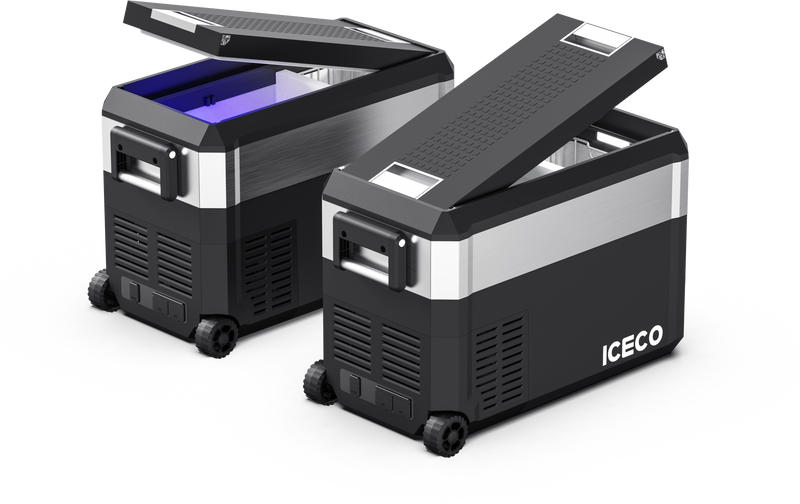 ICECO JP40 Pro Dual Zone Wheeled Portable Freezer With Cover 40 LT