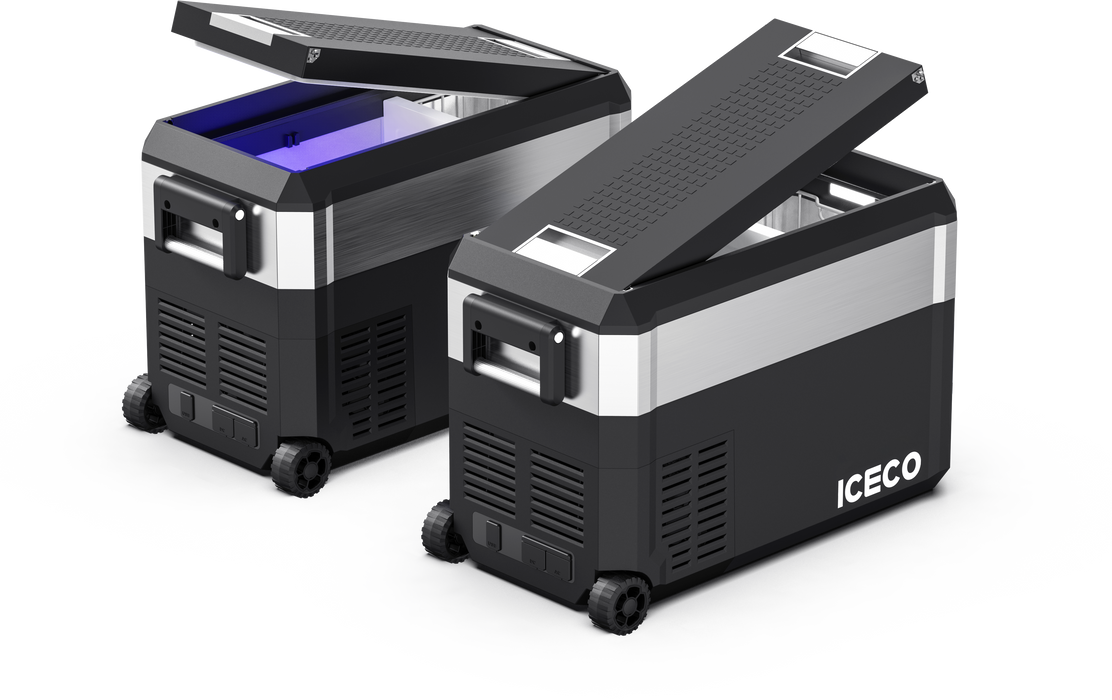 ICECO JP40 Pro Dual Zone Wheeled Portable Freezer With Cover 40 LT