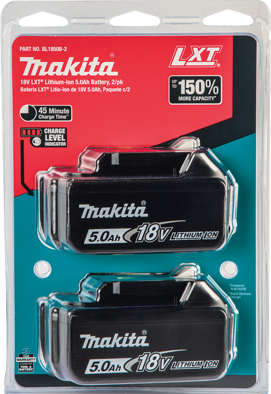 Makita 18V Lithium-Ion 5.0Ah Battery