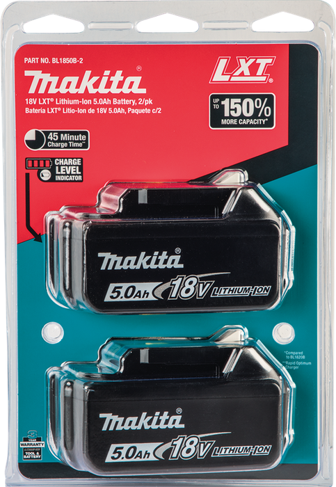 Makita 18V Lithium-Ion 5.0Ah Battery