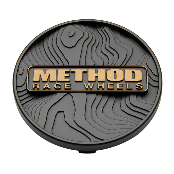Method Race Wheels Center Cap - Topo Snap-In Bronze