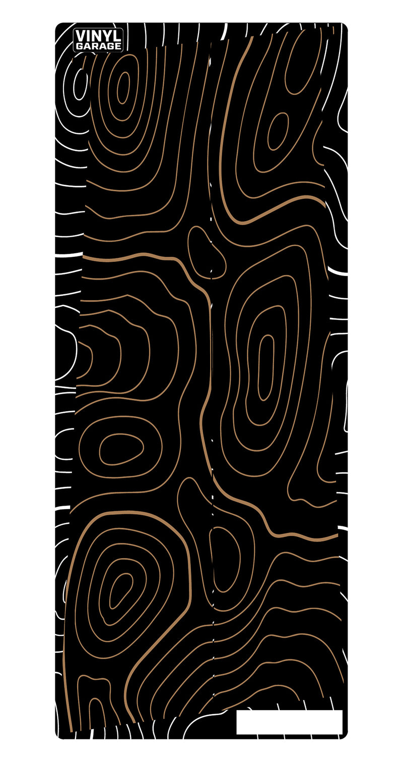 Vinyl Garage Topo B Pillar Decals For 4Runner (2025-Current)