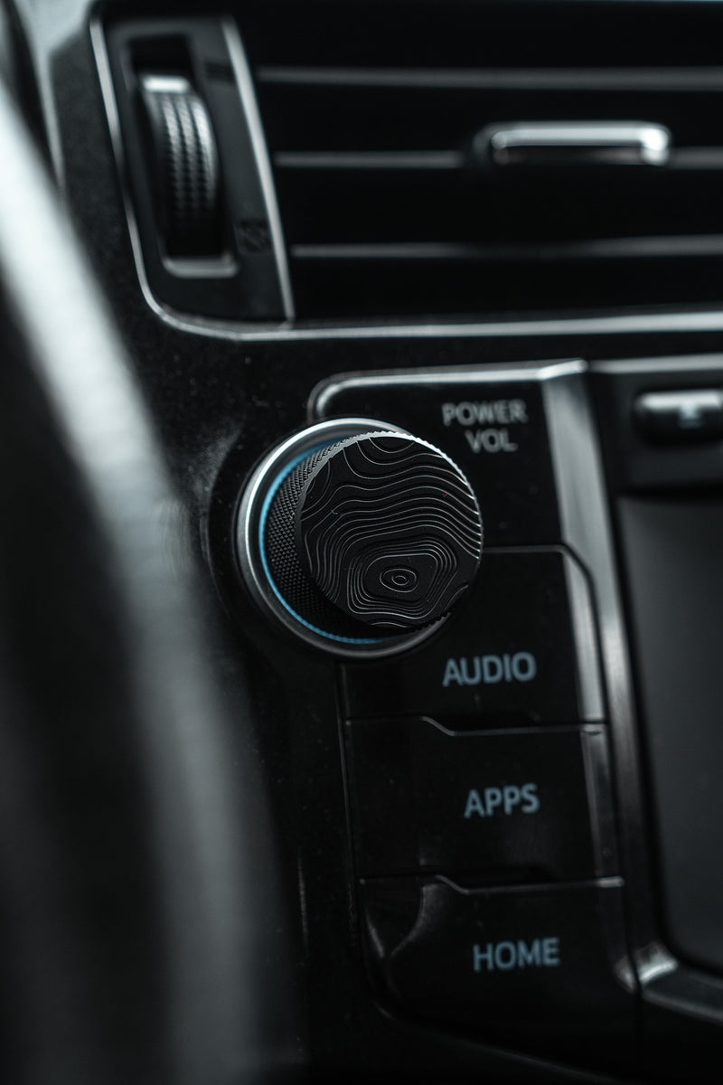 Mace MFG Topo Volume Knobs For 4Runner (2010-2024)