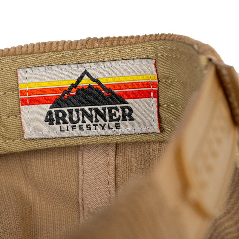4Runner Lifestyle Tan Corduroy Hat