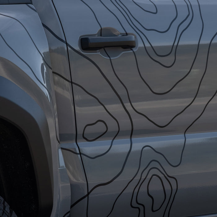 Wraplander DIY Topography Vinyl Wrap Accent/Booster Kit
