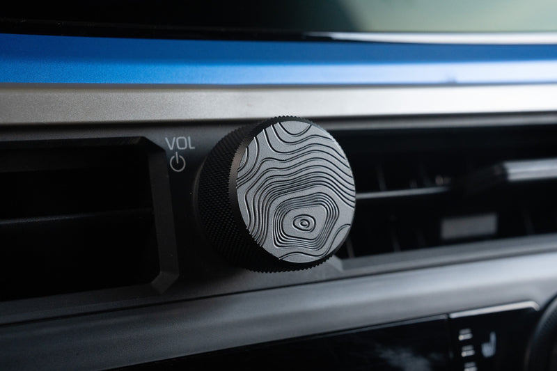 Mace MFG Topo Volume Knob For 4Runner (2025-Current)