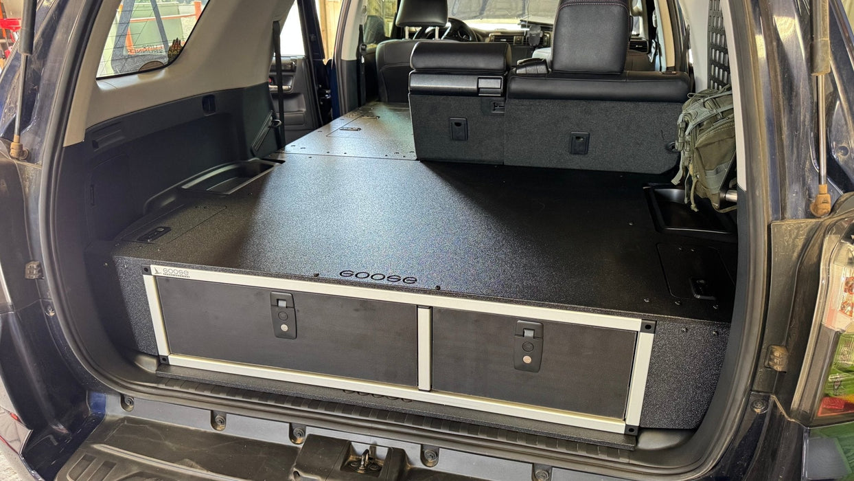 Goose Gear Seat Delete Plate System Second Row V2 10" For 4Runner (2010-2024)