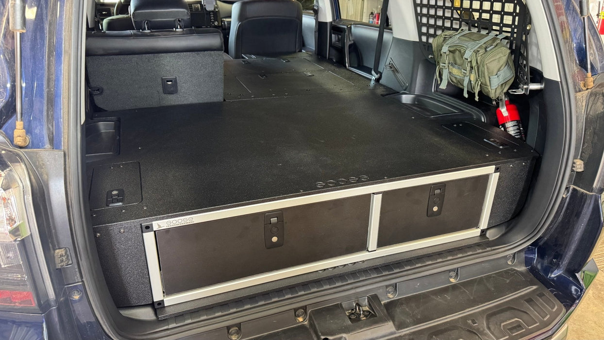 Goose Gear Seat Delete Plate System Second Row V2 10" For 4Runner (2010-2024)