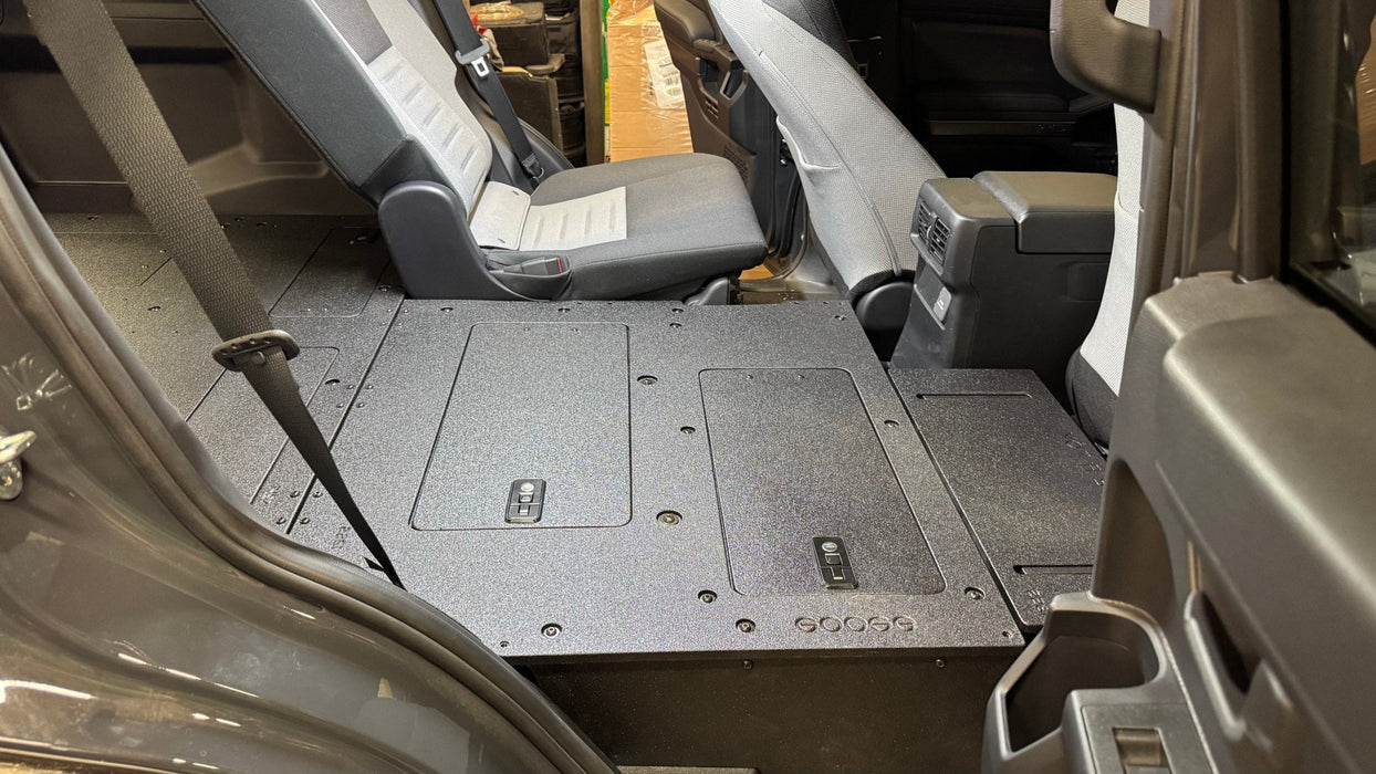 Goose Gear Seat Delete Plate System Non-Hybrid For 4Runner (2025-Current)