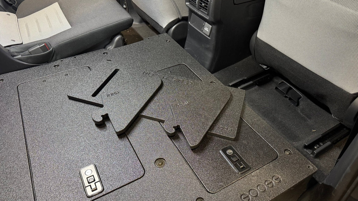 Goose Gear Seat Delete Plate System Non-Hybrid For 4Runner (2025-Current)