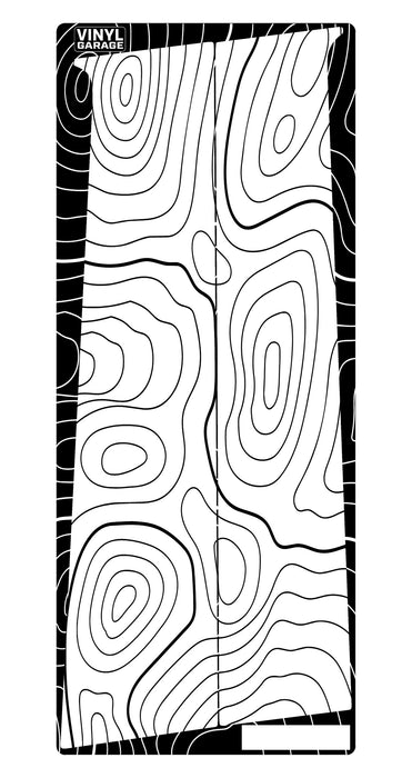 Vinyl Garage Topo B Pillar Decals For 4Runner (2025-Current)