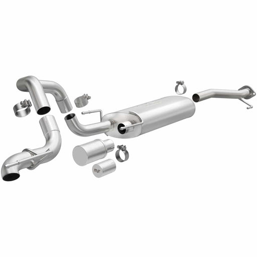 aFe MACH Force-Xp 2-1/2 IN to 3 IN 304 Stainless Steel Cat-Back Exhaust System w/ Black Tip For 4Runner (2010-2024)
