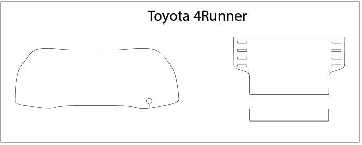 Toyota 4Runner Screen ProTech Kit