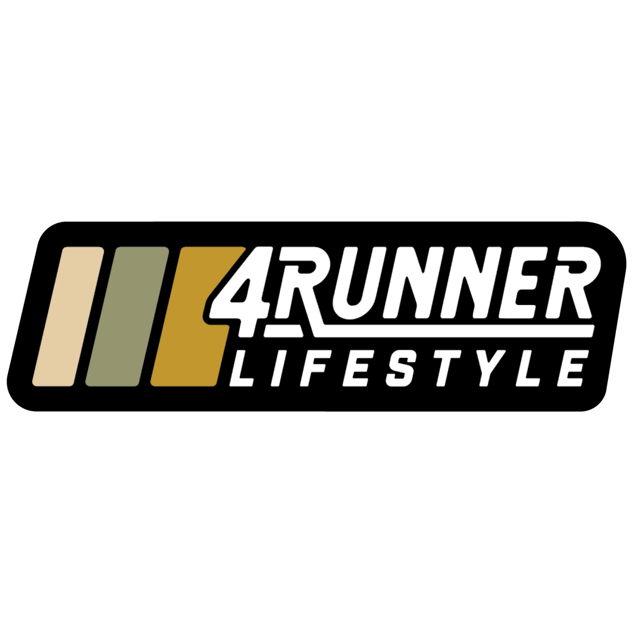 Four Races Sticker 4Runner Lifestyle Stickers & Decals