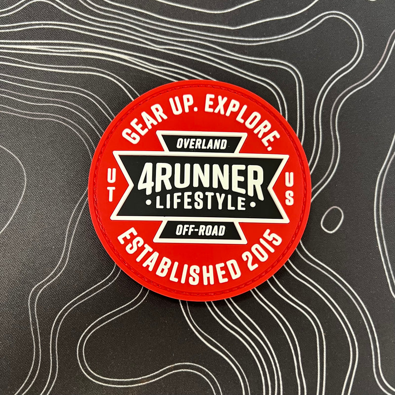 4Runner Lifestyle Red Flagstaff Patch