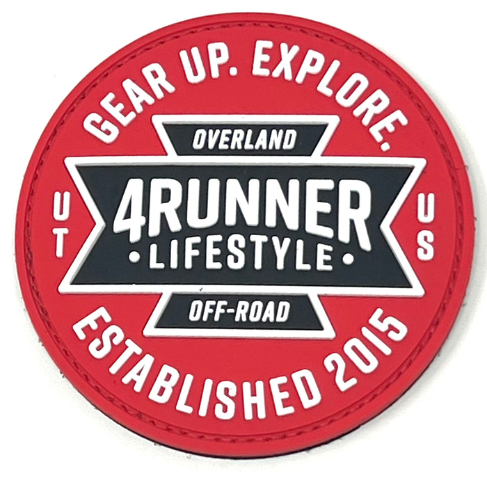 4Runner Lifestyle Red Flagstaff Patch